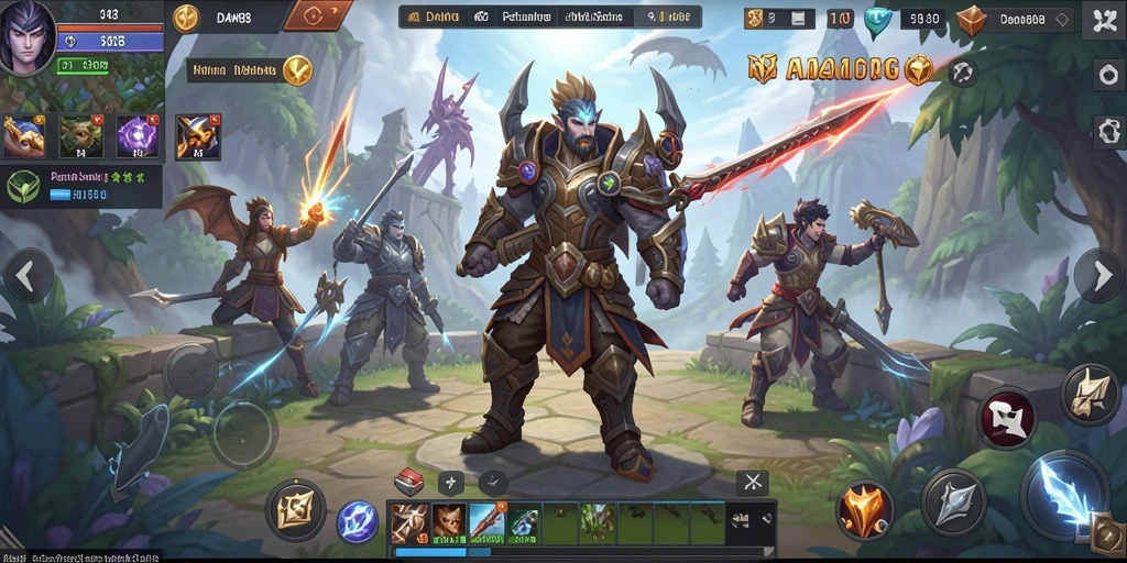 Screenshot gameplay DAM88 yang menunjukkan pertempuran seru dalam MMORPG.