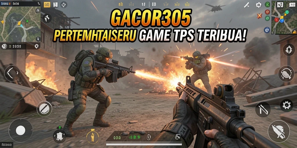 Tangkapan layar menampilkan aksi seru gameplay TPS GACOR305.