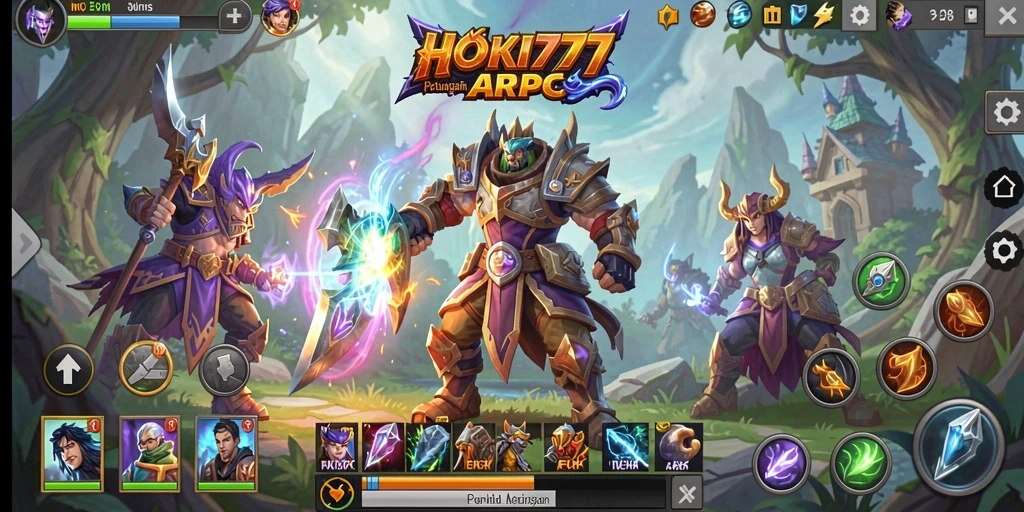 Gameplay ARPG HOKI777 yang menakjubkan dengan pertarungan dinamis.