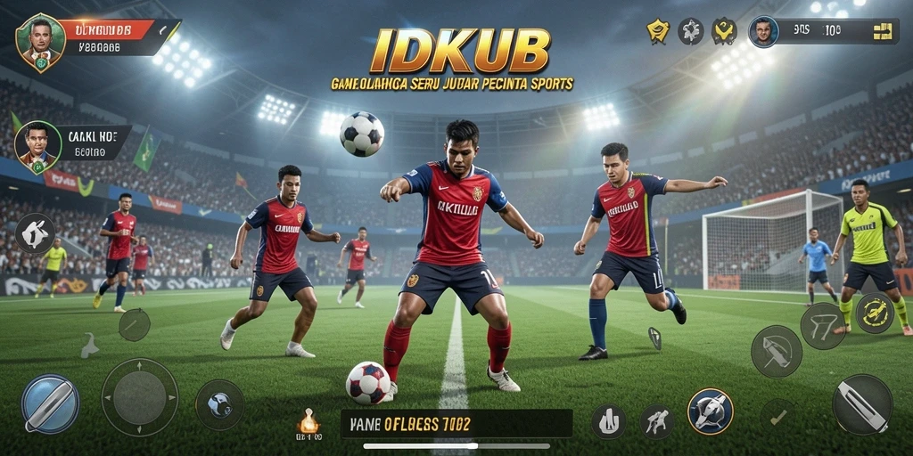 Tampilan gameplay seru dan interaktif dari IDKLUB.