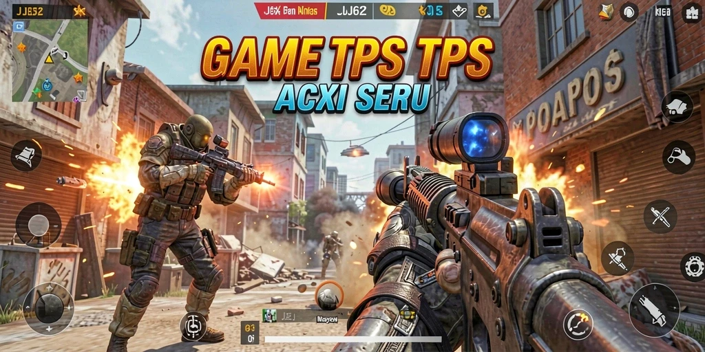 Tampilan gameplay yang intens dan menegangkan di JJ62.