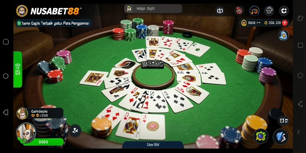 Tampilan gameplay seru dan interaktif dari NUSABET88.