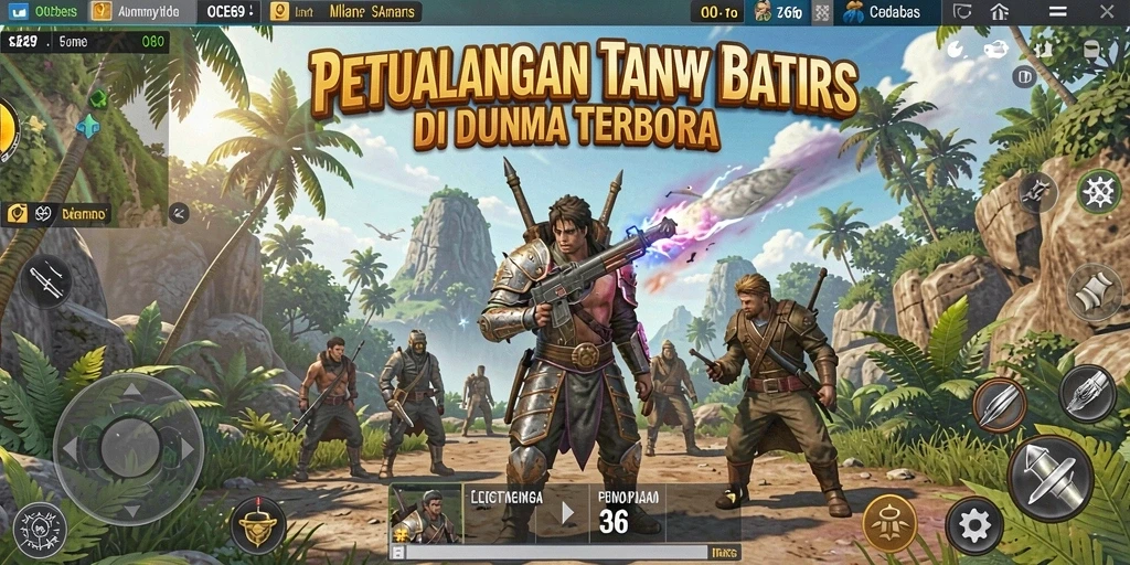 Gameplay OCE69 yang memukau di dunia Open World.