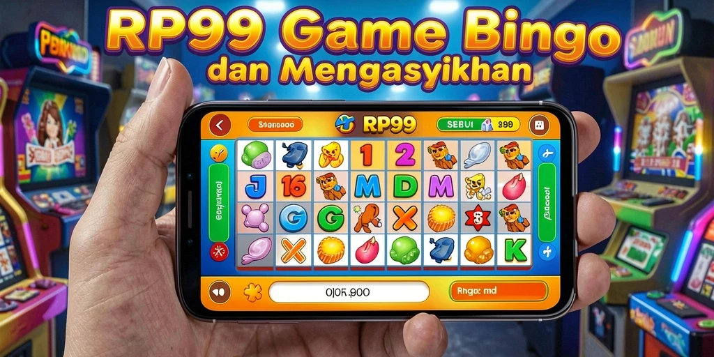 Tampilan seru gameplay Bingo di RP99 dengan interaksi pengguna.