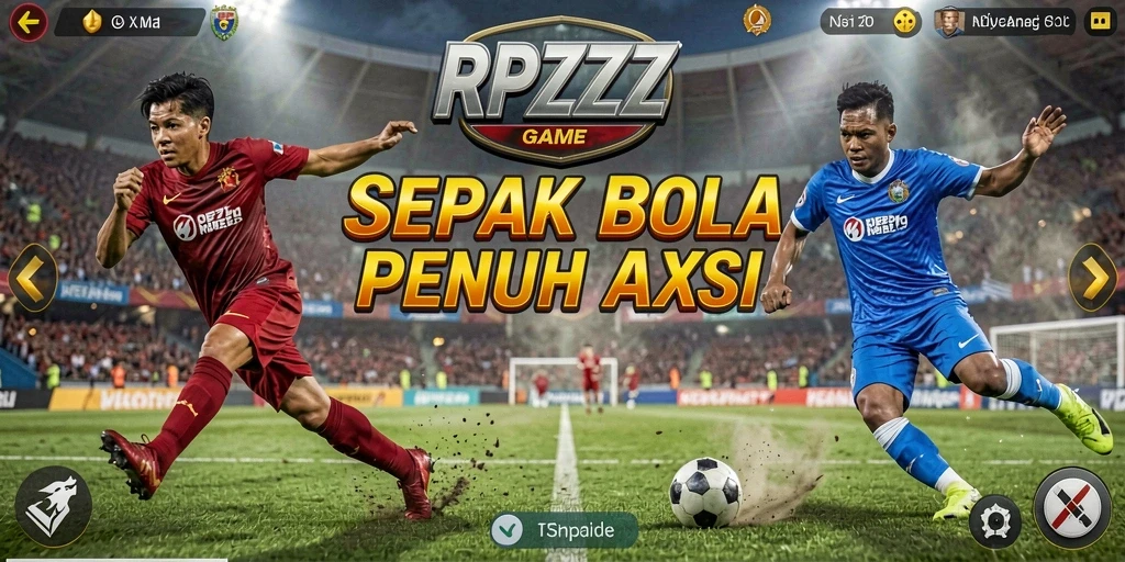 Tampilan gameplay seru dari RPZZZ yang memukau.