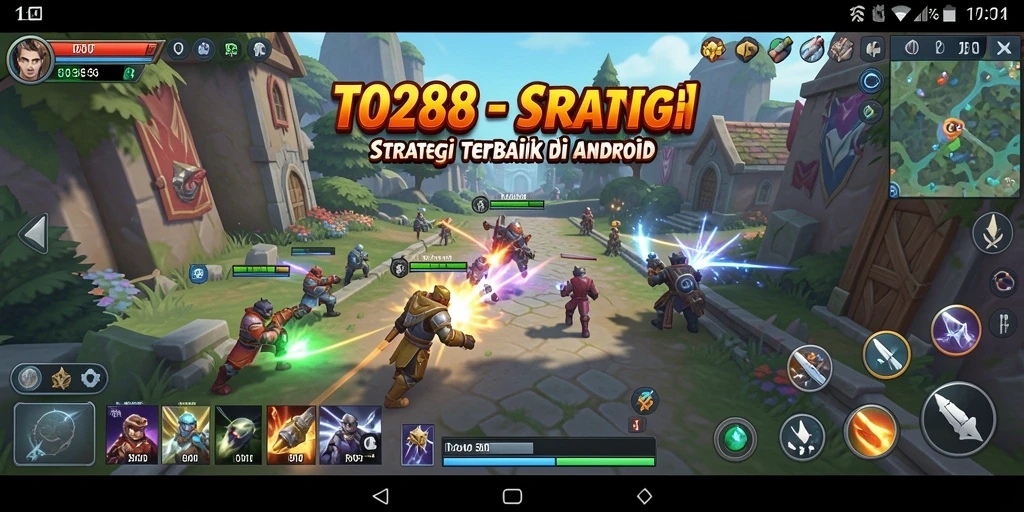 Tangkapan layar utama TO288 menampilkan aksi pertempuran yang mendebarkan di dalam gameplay SLG.
