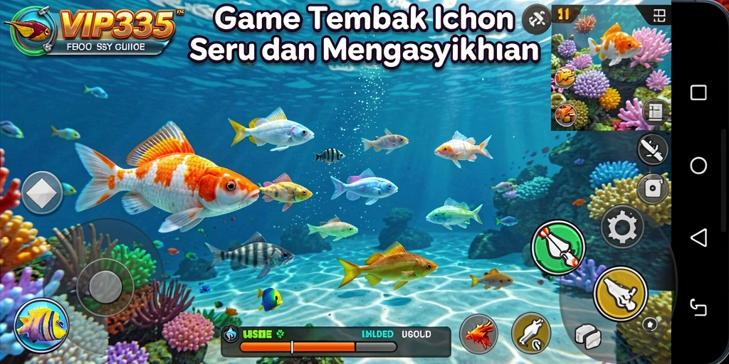 Tampilan menyeramkan saat menembak ikan-ikan berharga.
