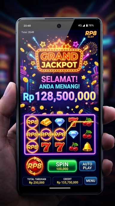Pengalaman pengguna yang menyenangkan di rp8 saat mencari aplikasi.